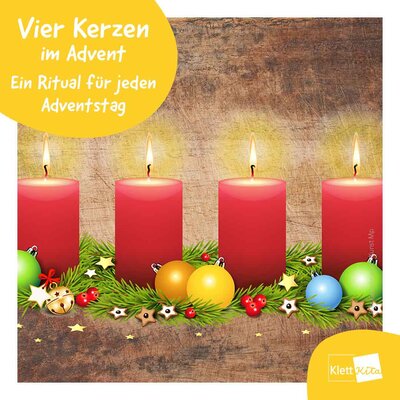 Cover Vier Kerzen im Advent – Ein Ritual für jeden Adventstag