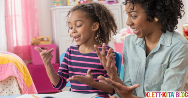 Sprechen mit den Händen - Über die Verwendung von Gebärden