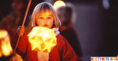 Laternenumzug! - Ein Mitmachgedicht zum Vorbereiten auf den großen Tag