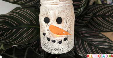 Komm lächeln, lieber Schneemann! – Freundliche Tischlichtchen für die Advents- und Winterzeit