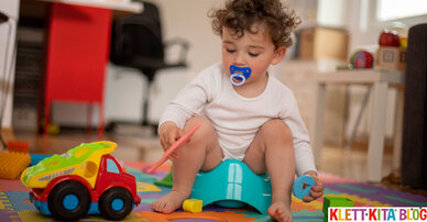 Wenn das Töpfchen interessant wird …– Schritt für Schritt zum Toilettengang