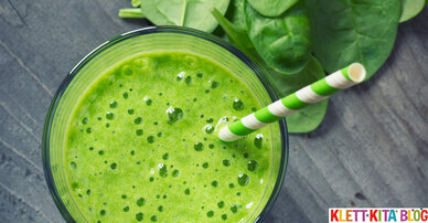 Grasgrüne Smoothies