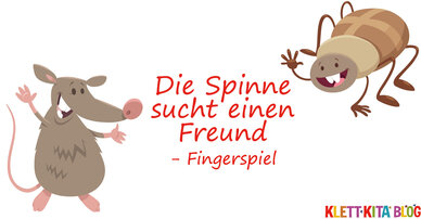 Die Spinne sucht einen Freund – Fingerspiel