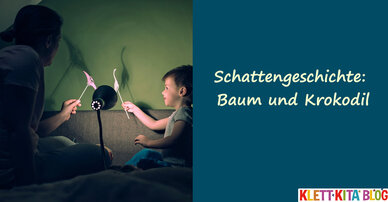 Schattengeschichte: Baum und Krokodil