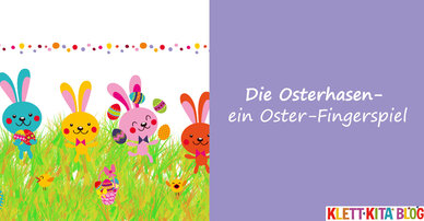 Die Osterhasen- ein Oster-Fingerspiel