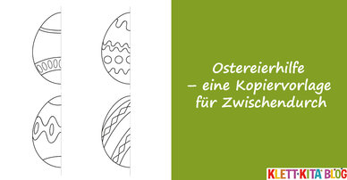 Ostereierhilfe – eine Kopiervorlage für Zwischendurch