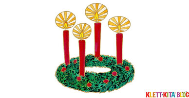Es ist schon Advent – Ein Adventskranzlied für den Morgenkreis