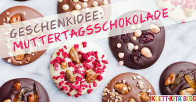 Basteln für den Muttertag: Süßes für Mama – Muttertagsschokolade