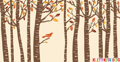 U3-Kinder: Herbstliches Fingerspiel