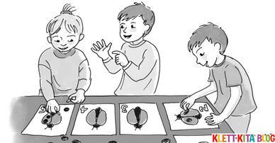 Das Marienkäfer-Zahlenspiel – Zahlen lernen in der Kita