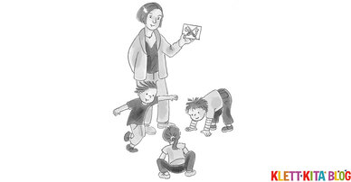 Bewegungsspiel Sprachförderung – Verneinungen lernen