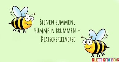 Klatschspiel: Bienen summen, Hummeln brummen