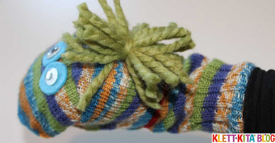 Berti Aufräumtier - Aufräumvers mit Handpuppe