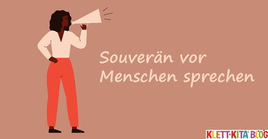 Souverän vor Menschen sprechen