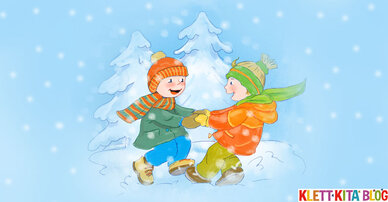 Der kleine Wintermann – Ein Fingerspiel mit Wichtelverkleidung