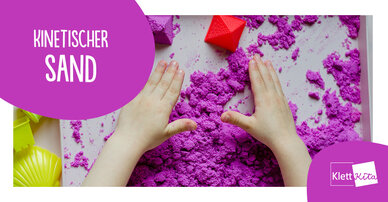 Kinetischer Sand – Rezept