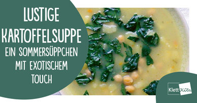 Lustige Kartoffelsuppe – Ein Sommersüppchen mit exotischem Touch