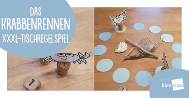 Das Krabbenrennen – Ein selbst gemachtes XXXL-Tischregelspiel