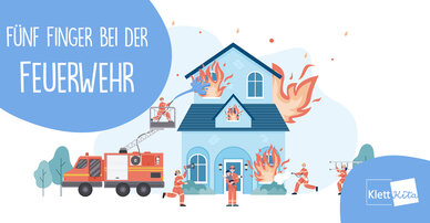 Fünf Finger bei der Feuerwehr