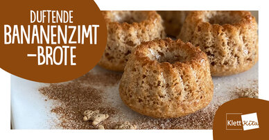 Duftende Bananenzimtbrote – Rezept