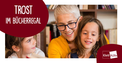 Trost im Bücherregal