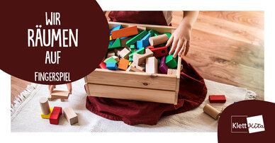 Wir räumen auf – Fingerspiel