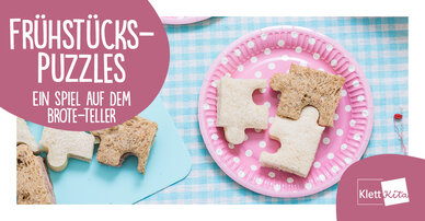 Frühstückspuzzles — Ein Spiel auf dem Brote-Teller 