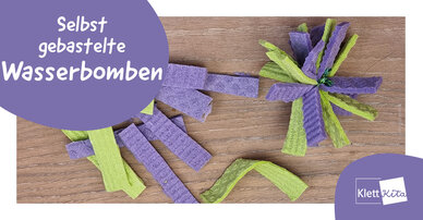 Selbst gebastelte Wasserbomben