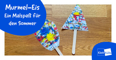 Murmel-Eis - Ein Malspaß für den Sommer