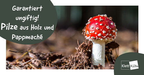 Cover Garantiert ungiftig! – Pilze aus Holz und Pappmaché