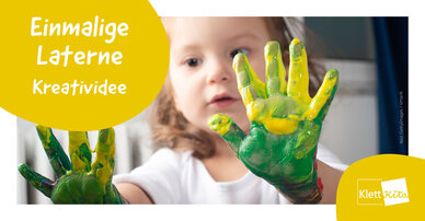 Einmalige Laterne – Kreatividee | Klett Kita Portal