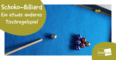 Schoko-Billiard – Ein etwas anderes Tischregelspiel | Klett Kita Portal