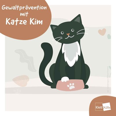 Cover Gewaltprävention mit Katze Kim