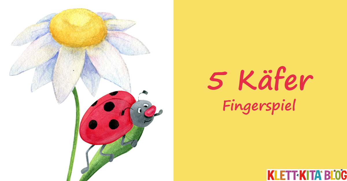 5 Käfer – Fingerspiel 