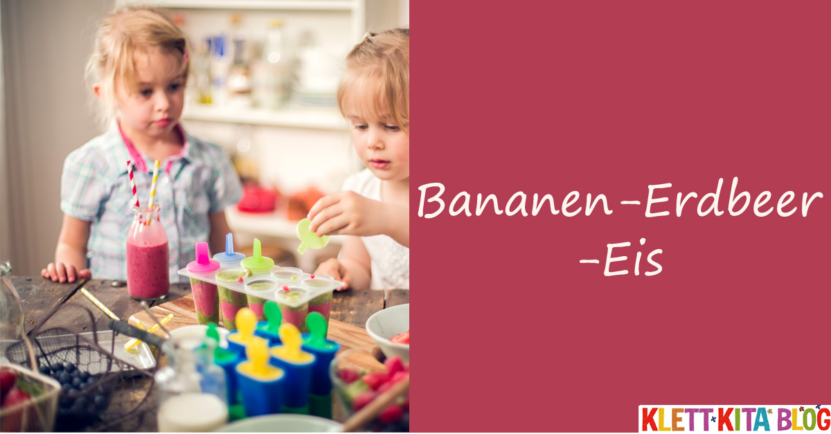 Bananen-Erdbeer-Eis – Rezept