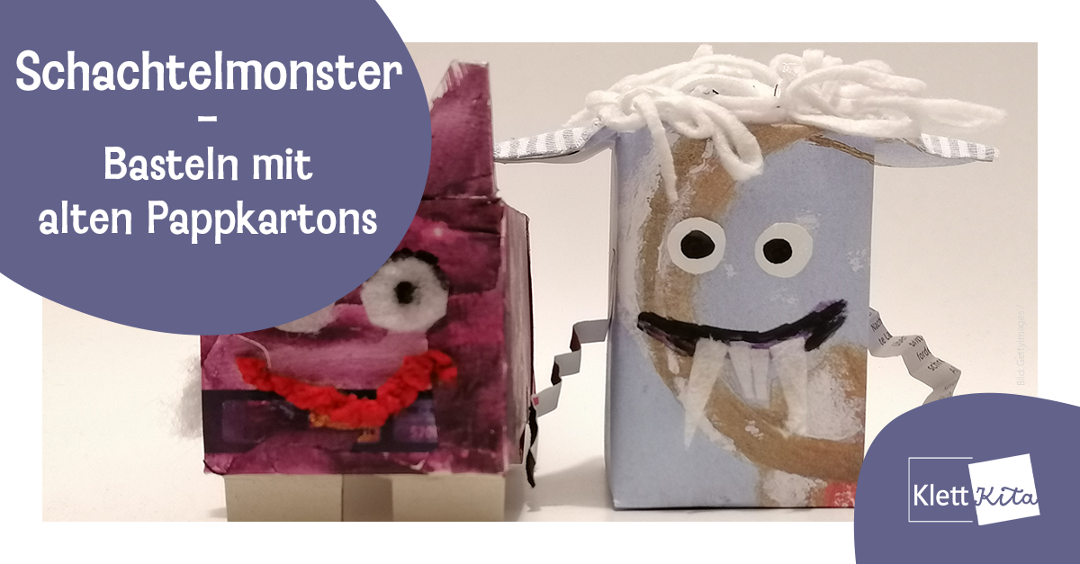 Schachtelmonster und andere Pappwesen - Basteln mit Pappkartons