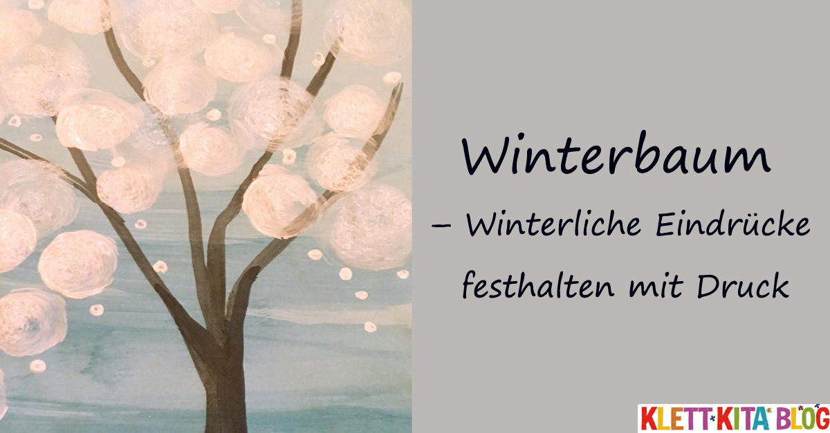 Winterbaum – Winterliche Eindrücke festhalten mit Druck