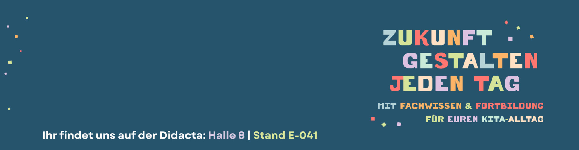 Didacta 2026 – Wir freuen uns Euch!