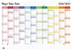 Cover Unser Kita-Jahr 2022/2023