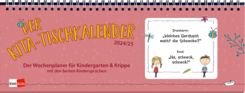 Cover Der Kita-Tischkalender 2024/25 