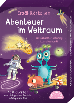 Cover Erzählkärtchen: Abenteuer im Weltraum