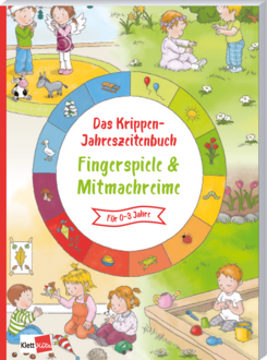 Cover Das Krippen-Jahreszeitenbuch: Fingerspiele & Mitmachreime