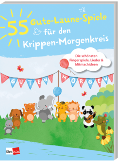 Cover 55 Gute-Laune-Spiele für den Krippen-Morgenkreis
