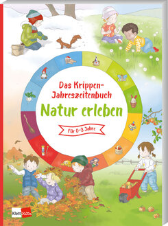 Cover Das Krippen Jahreszeitenbuch Natur erleben