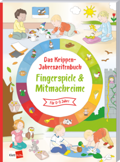 Cover Das Krippen-Jahreszeitenbuch: Fingerspiele & Mitmachreime