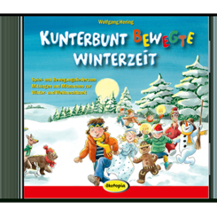 Cover Kunterbunt bewegte Winterzeit (CD)