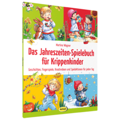 Cover Das Jahreszeiten-Spielebuch für Krippenkinder