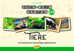 Cover Guck+Reim-Karten U3: Tiere