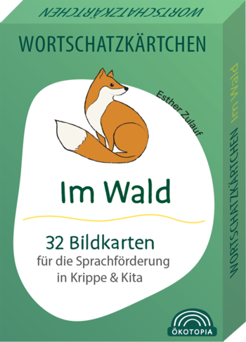 Wortschatzkärtchen: Im Wald
