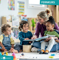 Cover Fernkurs: Fachkraft für Alltagsintegrierte Sprachbildung und Sprachförderung in der Kita (m/w/d)